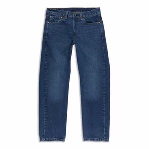 Levi's 504 Medium/Dark Wash Stretch Straight Leg Jeans - Size 38x32